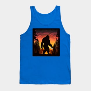 Bigfoot Silhouette Tank Top